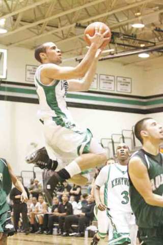Kentwood guard Tre Tyler set the pace Tuesday night against fifth-ranked Auburn