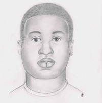 Burien police release sketch of alleged attempted rape suspect.