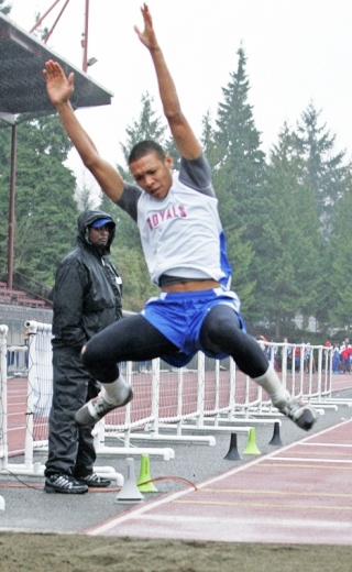 Kent-Meridian’s Brandon Harris took third at state last spring as a sophomore. One of the area’s most gifted athletes