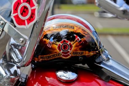 Kent firefighters and the IAFF 7th District Firefighters Motorcycle Club honored fallen engineer Ernie Rideout last year. This year’s ceremony for engineer Robert Schmidt will be similar.