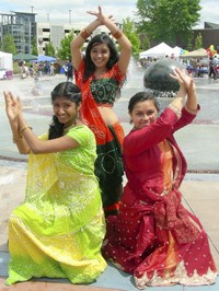 The Indian Dancers were a part of the festivities last year.