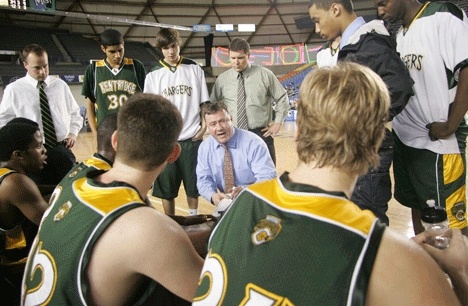 Kentridge boys basketball coach Dave Jamison's Chargers were pegged to finish sixth in the South Puget Sound League North Division this past winter. Instead