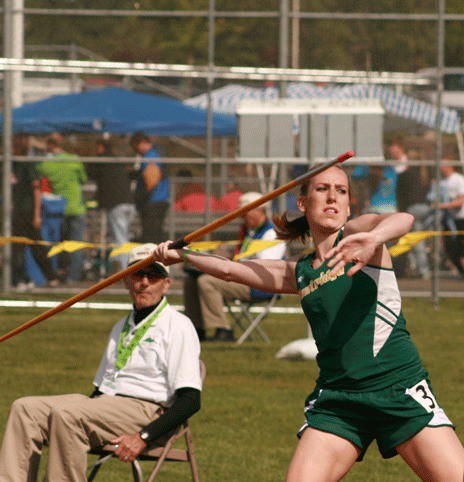Kentridge's Jaclyn Onosko took sixth at the Class 4A state track & field meet in the javelin. Also a first-team All-SPSL North selection on the volleyball court