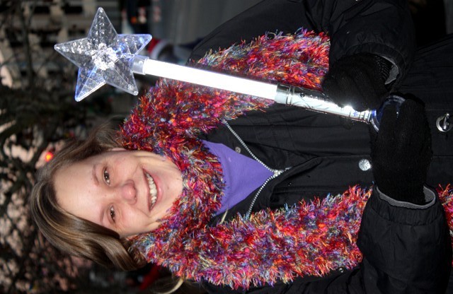 Tammie Baldwin of Emerald City Balloon was selling her Christmas items at Winterfest.