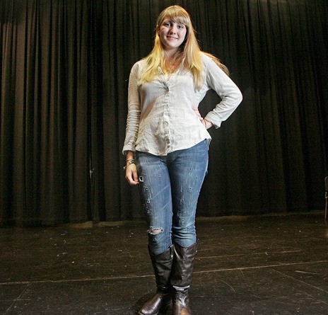Kent-Meridian High freshman Spencer Roop won her school's singing contest to earn a spot in the 'Kent's Got Talent' show Jan. 29 at the Kent Senior Center.