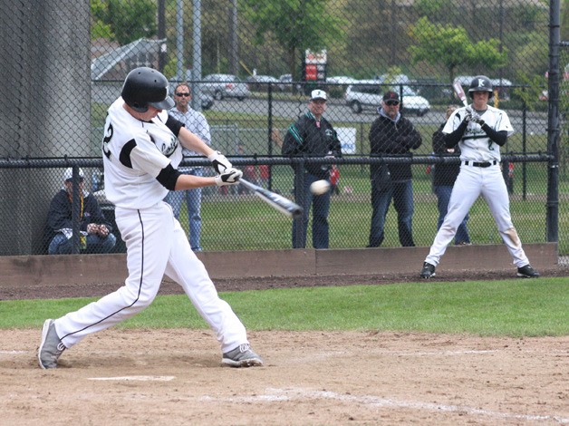 In the first game at the state 4A baseball playoffs Kentwood beat Gig Harbor and the Conks lost the second to Redmond.