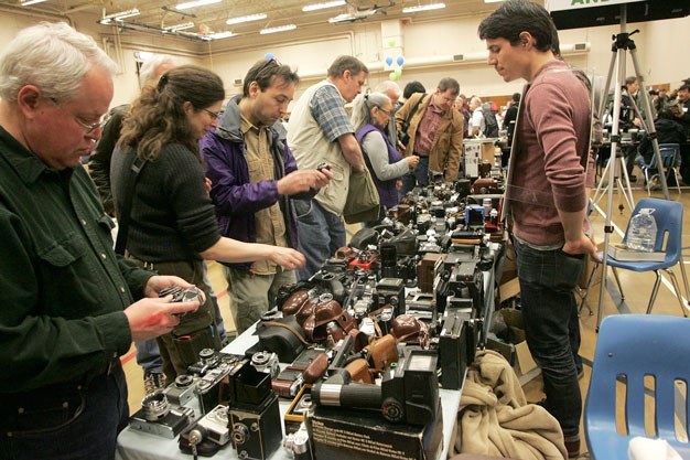 People check out the annual camera show in 2011 at Kent Commons. The event returns this year on Saturdsy