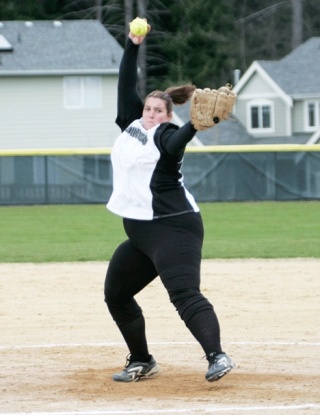 Kentwood ace Kayla Evans picked up two big wins this week