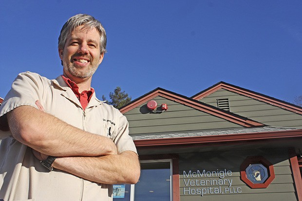 Dr. Rob McMonigle is drawing solar power and reducing energy costs at his Kent practice.