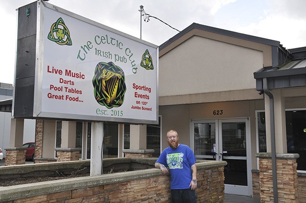 Tim O’Connor recently opened The Celtic Club on Central Avenue South in Kent. O’Connor
