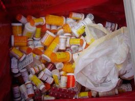 Kent Police collected more than 210 pounds of medication Oct. 26 during national Prescription Drug Take Back Day.