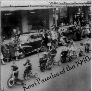 The album cover of the Kent Historical Museum's DVD of Kent's parades.