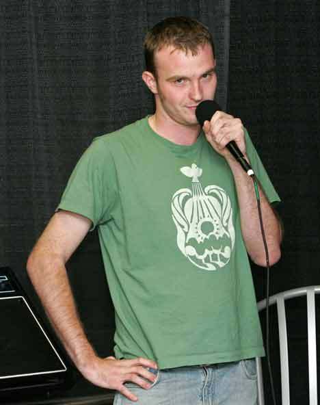 Comedian Sean Anderson of Federal Way was the winner Friday at Laugh the Knights Away at the Castle Bridge Winery