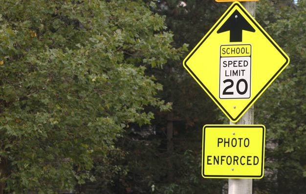 School zone traffic cameras caught more than 12