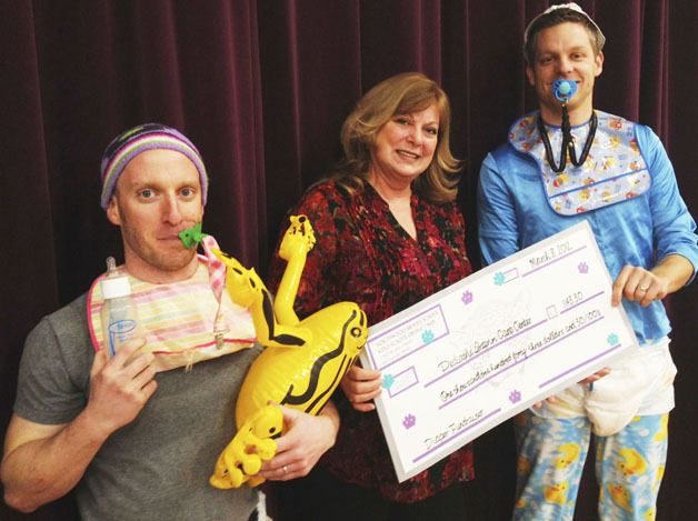 Northwood Middle School’s National Junior Honor Society held a fundraiser for Pediatric Interim care Center this past February. Social studies teacher Scott Froman