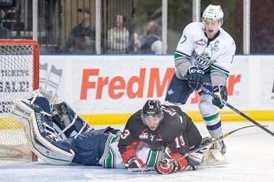 Check out the Seattle Thunderbirds used hockey gear sale from 4-7 p.m. on Monday