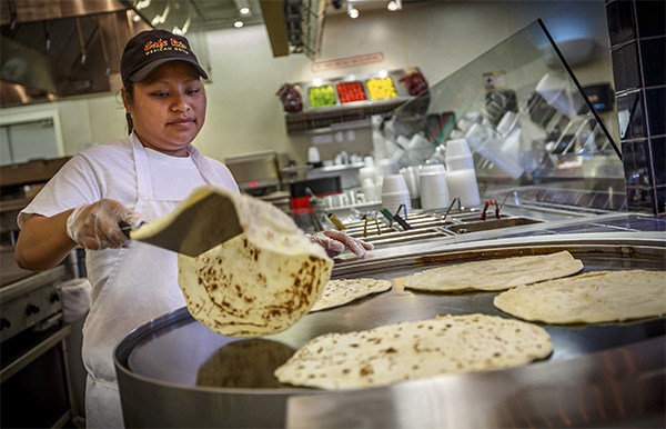 Cafe Rio Mexican Grill will open a location in The Marketplace at Lake Meridian on Wednesday