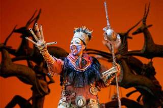 'THE LION KING': Phindile Mkhize (Rafiki) sings the opening number