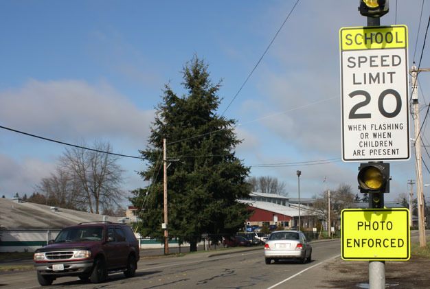 The city of Kent is considering adding cameras to catch speeders at school zones similar to what the city of Des Moines uses along 24th Avenue South in the Highline School District.