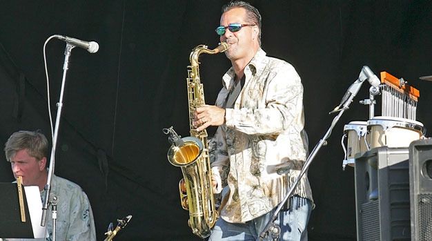 Saxophonist Darren Motamedy will perform at the fifth annual Evening of Jazz & Art Showcase Thursday