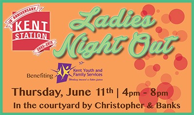 Plenty of events are part of Ladies Night Out at Kent Station on June 11.