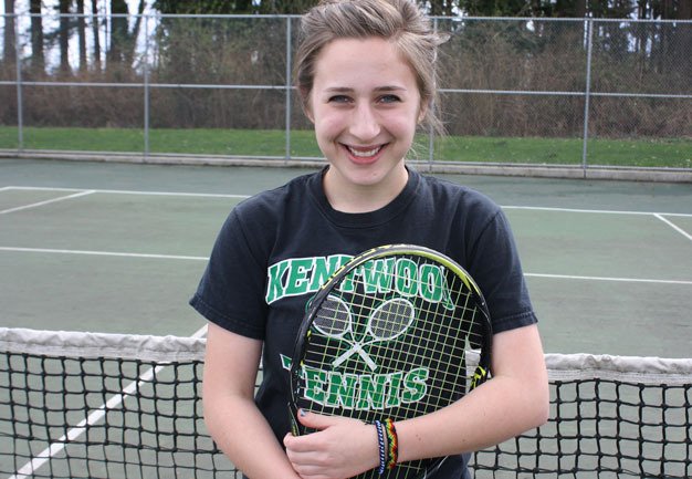 Kentwood's Tess Manthou took second at state last year.