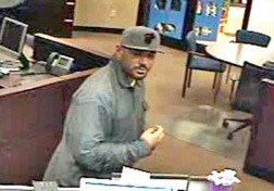 King County Sheriff's Office detectives are looking for this man seen Thursday in connection with a robbery at a Chase Bank in Covington.