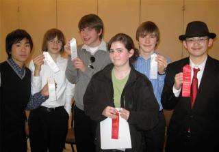 Mill Creek students who were regional History Day winners are