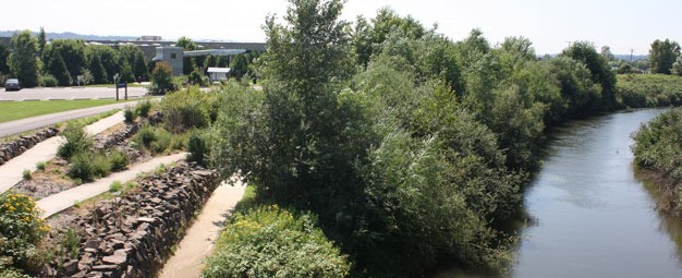 The city of Kent will close the Three Friends Fishing Hole Park and parking lot in August and use it as a staging area for equipment to improve the Boeing Levee along the Green River starting at South 200th Street.