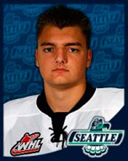 Seattle Thunderbirds forward Branden Troock will be out about four weeks with a rib injury.