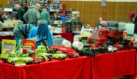 Many collectible toy vehicles will be on display at the Greater Seattle Toy Show Saturday