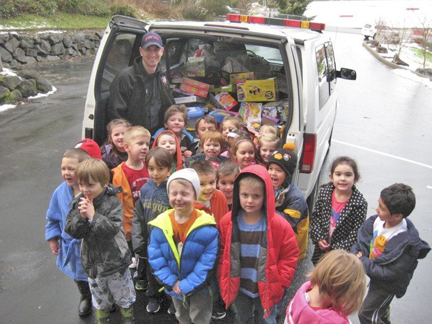 Junior Junction students collected new