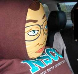 The State Patrol caught a Renton man using an inflated doll along Interstate 405 March 30 in Renton.