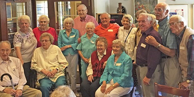Members of Kent High School class of 1946 recently gathered for a 70th reunion party at Mitzel's American Kitchen in Kent.