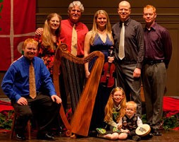 Enjoy the Magical Strings 26th Annual Celtic Yuletide Concert with the Boulding family on Sunday