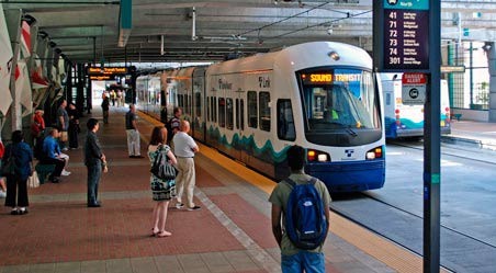 Ridership numbers for Sound Transit continue to go up on light rail
