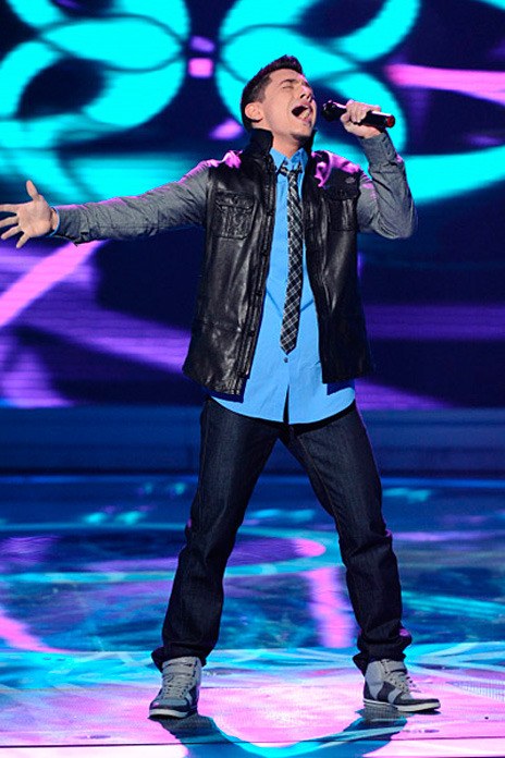 Kent's Stefano Langone hopes to survive another week on 'American Idol.'