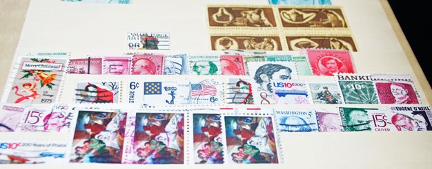 Dealers will display stamps