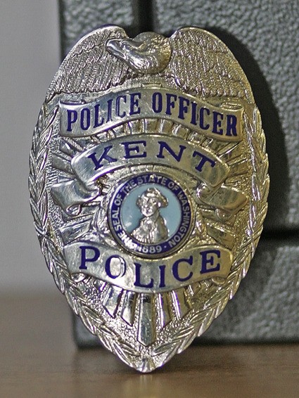 Kent Police Officer Badge.