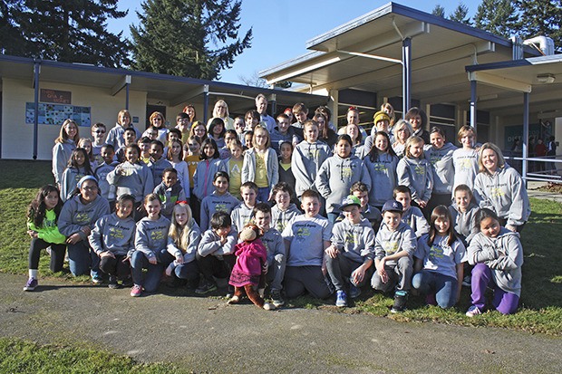 Kent Mountain View Academy is a small school with a big heart. Students wear “Alyssa's Angels” T-shirts and sweatshirts each week in support of Alyssa Zoll