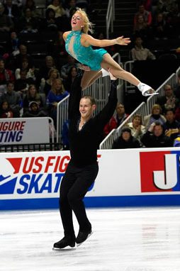 Caydee Denney and John Coughlin of the USA will compete in Pairs this weekend at Skate America in Kent.