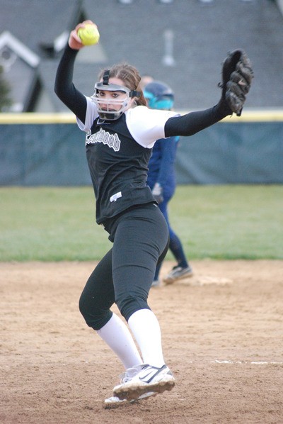 The Kentwood fastpitch team hosted Auburn Riverside  Friday.