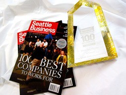 Torklift Central receives a Best Place to Work award from Seattle Business Magazine.