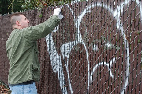 The city of Kent's third annual Service Club Community Pride Day to clean up graffiti will be from 9 a.m. to noon Saturday