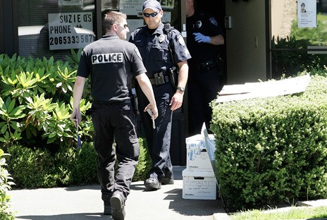 Kent Police bust a medical marijuana business in July.