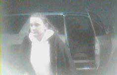 Kent Police are looking for help to identify this woman caught on video breaking into a car wash vending machine April 3 in downtown Kent. If you recognize her