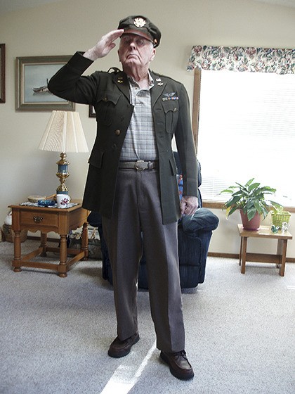 Gene Weigant is a 91-year-old Veteran of World War II. He piloted B24 Bombers on                         35 missions over Germany