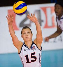 Kent's Courtney Thompson helped the U.S. Women's Volleyball Team take a silver medal at the London Olympics.