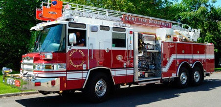 The Kent Fire Department Regional Fire Authority call report.
