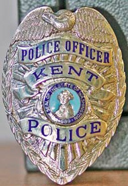 Kent Police badge.